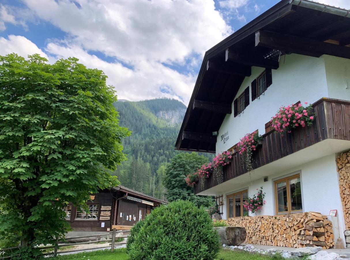 Wimbachlehen Apartment Ramsau bei Berchtesgaden Ngoại thất bức ảnh